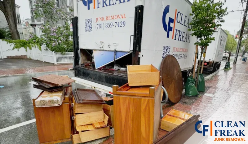 Furniture Removal Services In Melrose, Medford, Middelton, MA