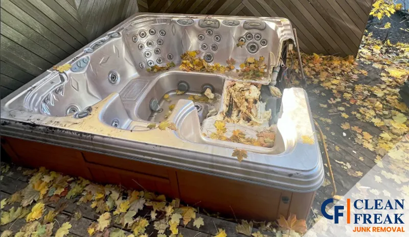 Hot Tub Demolition Services In Melrose, Medford, Middelton, MA